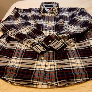 Mens Tommy Hilfiger Long Sleeve Button Up